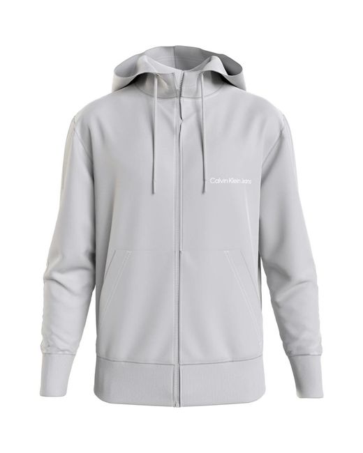 Zip-Throughs Calvin Klein de hombre de color Gray