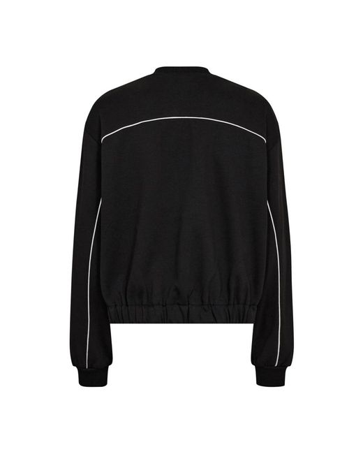 Bomber Jackets Ichi de color Black