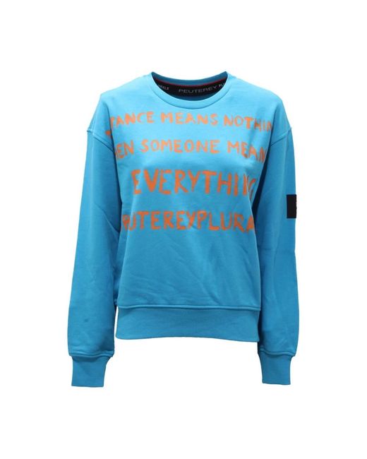 Peuterey Sweatshirts in het Blue