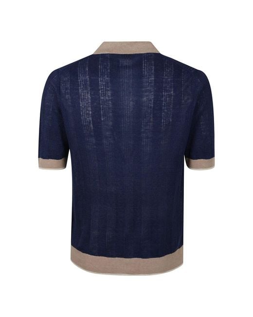 Ballantyne Blue Polo Shirts for men