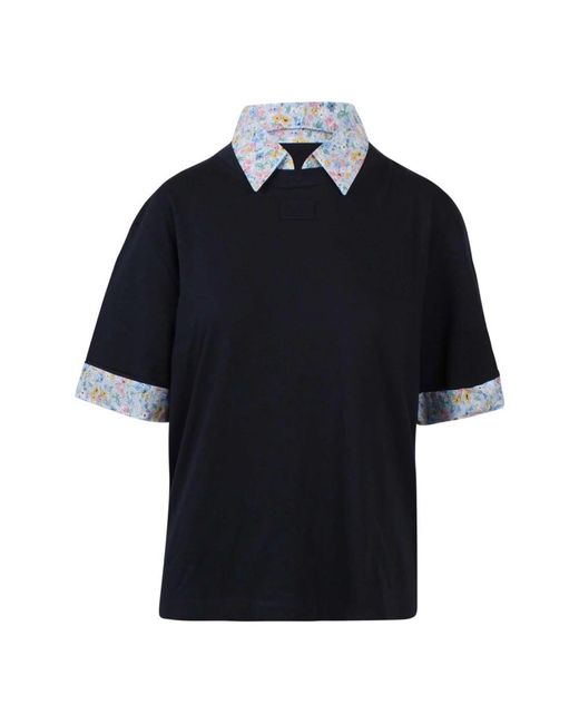 N°21 Women's Blue Polo Shirts