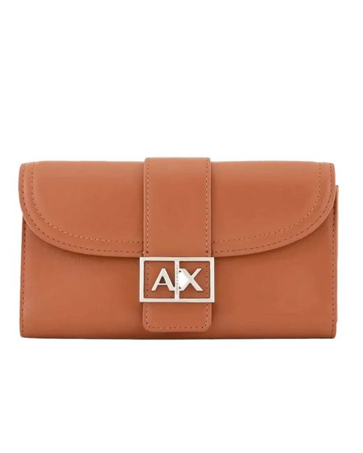 Wallets & Cardholders di ARMANI EXCHANGE in Brown