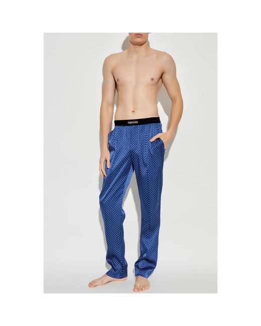 Pyjamas di Tom Ford in Blue da Uomo