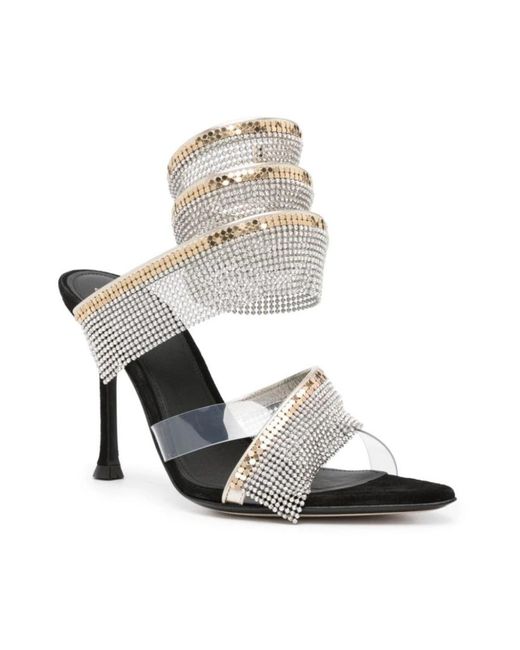 ALEVI Metallic High Heel Sandals