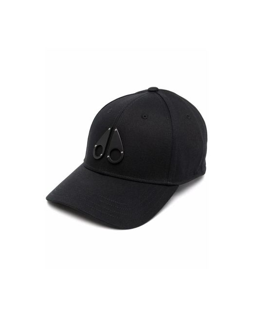 Moose Knuckles Black Caps for men