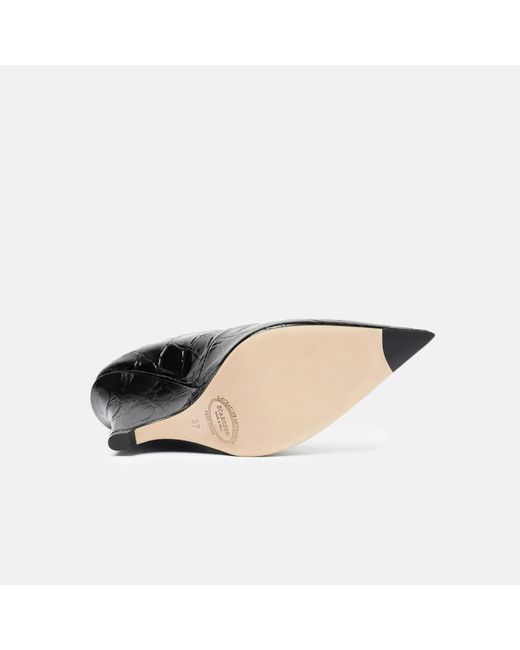 Scarosso Black Pumps
