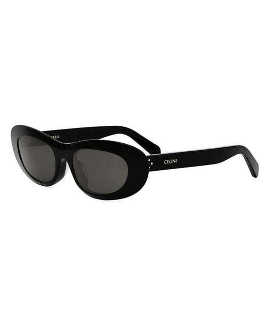 Céline Black 3 Dots Sonnenbrille Schwarz