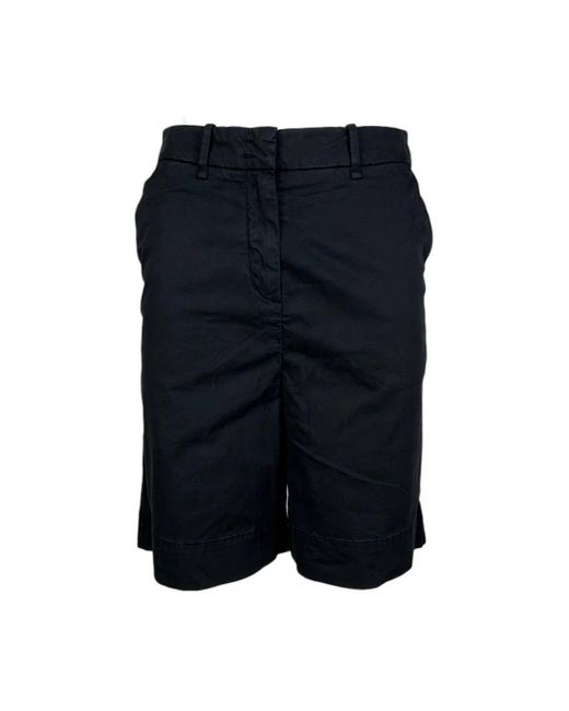 Bomboogie Blue Casual Shorts