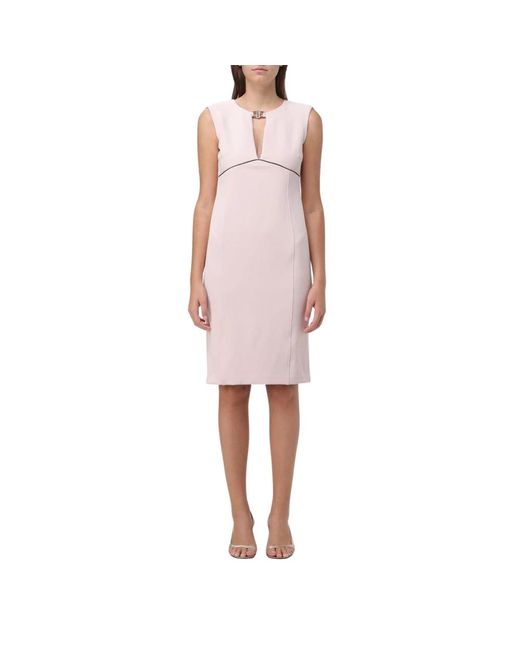 Midi Dresses Liu Jo de color Pink