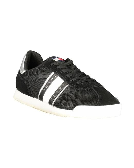 Tommy Hilfiger Black Sneakers