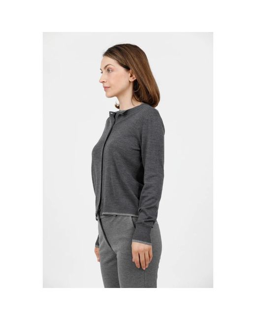 Gran Sasso Gray Cardigans