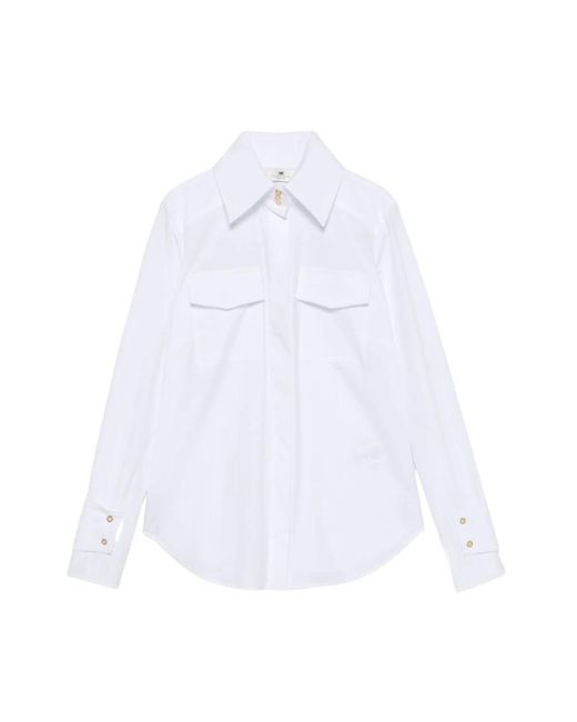 Elisabetta Franchi White Shirts
