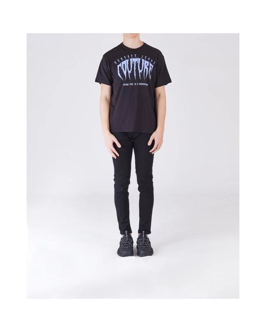 T-Shirts Versace Jeans Couture de hombre de color Black