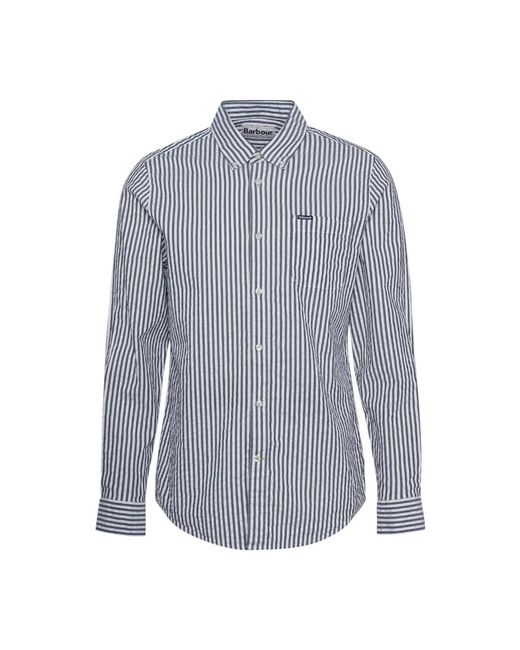 Barbour Blue Shirts for men
