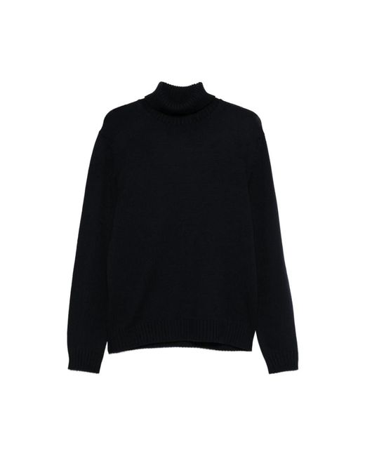 Turtlenecks Zanone de hombre de color Black