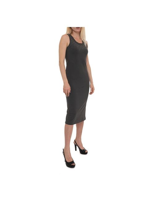 Midi Dresses EA7 de color Black