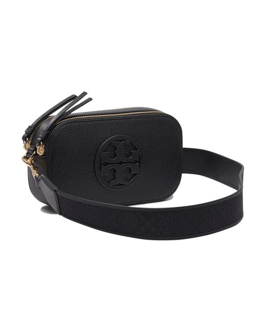 Tory Burch Black Schwarze Crossbody-Tasche Eleganter Stil