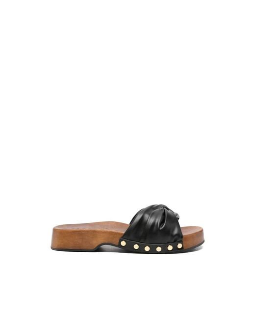 Ganni Brown Sliders