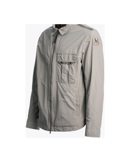 Light Jackets Parajumpers de hombre de color Gray