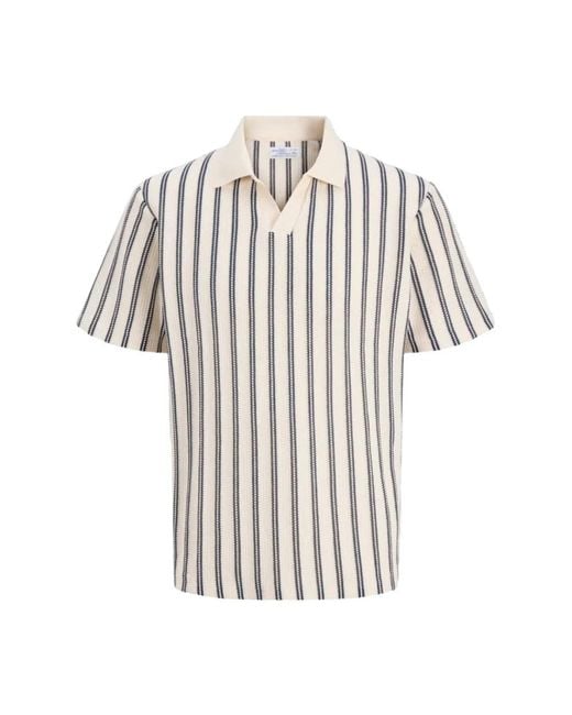 Jack & Jones Jprbluharry Polo in het White voor heren