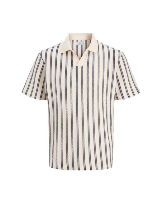Jack & Jones Jprbluharry Polo in het White voor heren