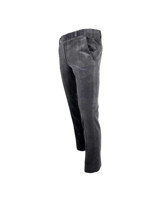 Meyer Blue Slim-Fit Trousers for men