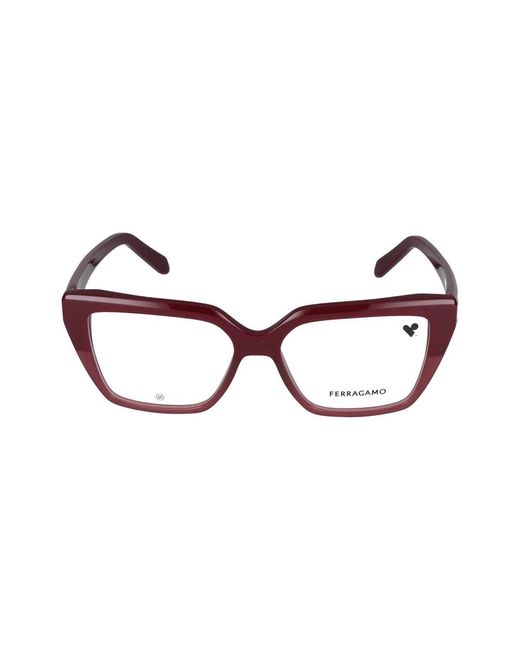 Ferragamo Brown Glasses