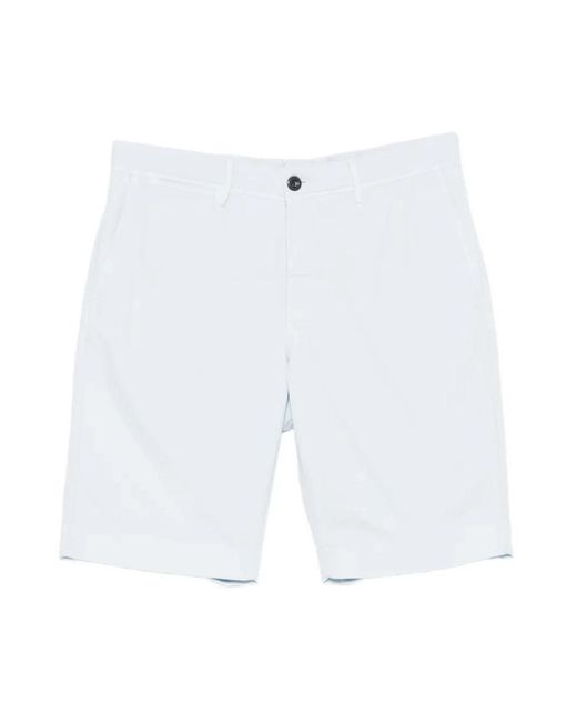 Incotex White Casual Shorts for men