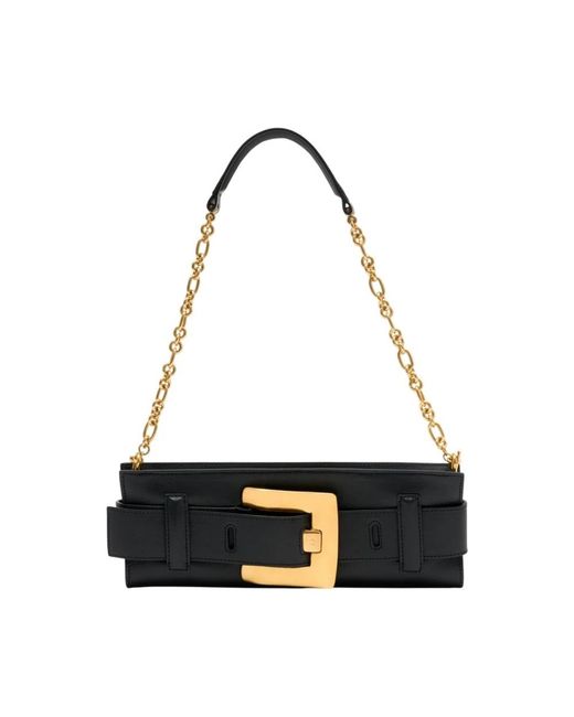 Balmain Black Shoulder Bags