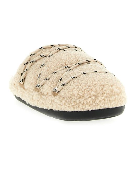 Moon Boot Natural Slippers