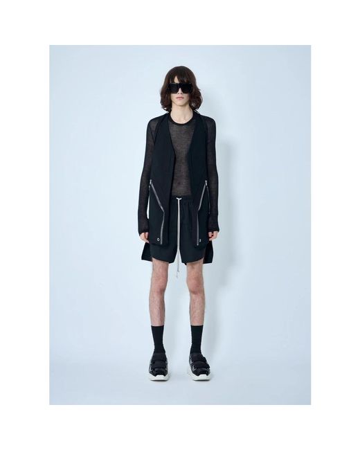 Rick Owens Blue Vests for men