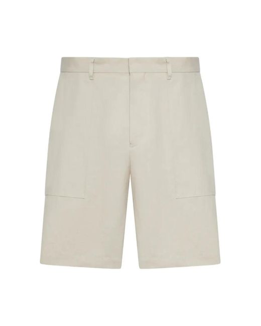 Lardini Natural Casual Shorts for men