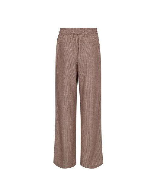 co'couture Wijde Broeken in het Brown