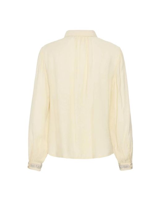 Cream Hemden in het White