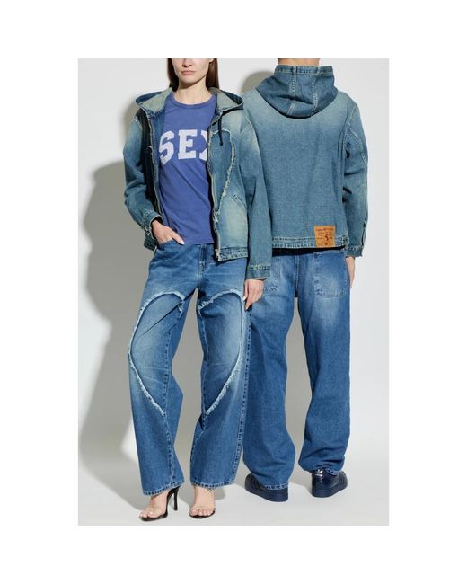 Carne Bollente Blue Denim Jackets