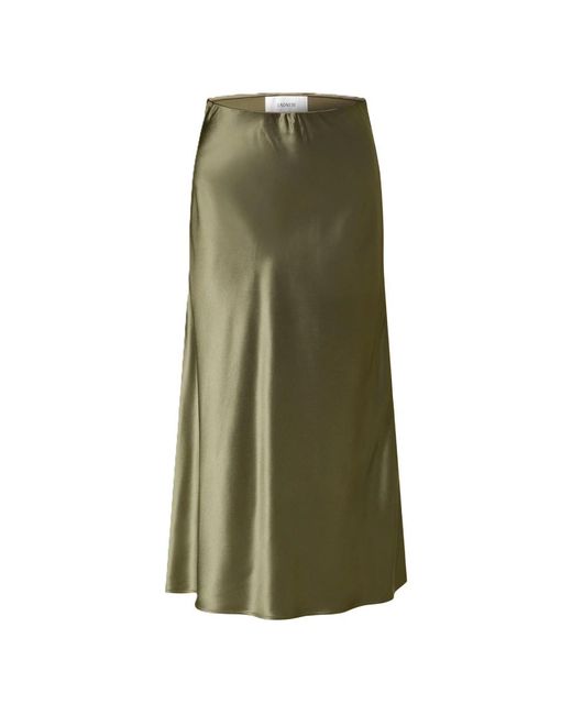 LADNERI Rokken ,Groen ,Polyester Le Plaine Maxi Rok in het Green