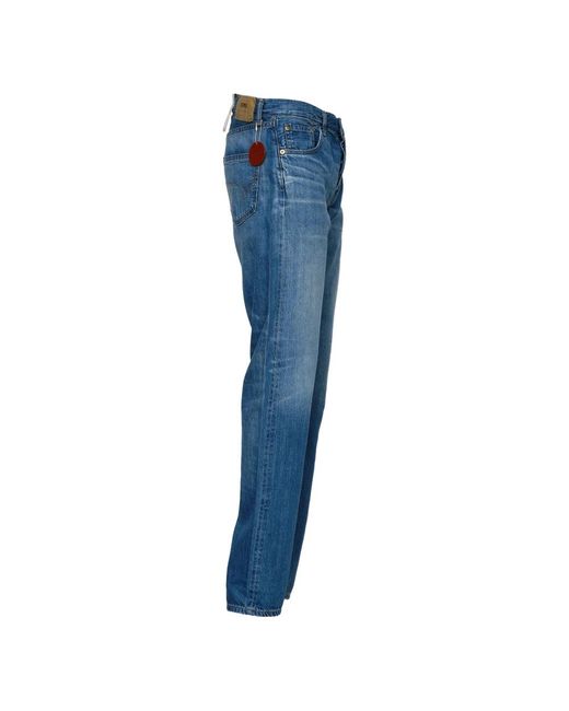 Edwin Regular Tapered Jeans in het Blue voor heren