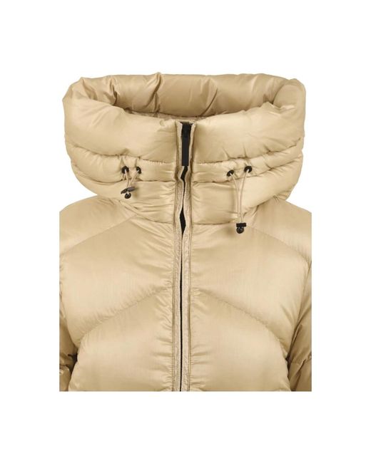 AFTER LABEL Jassen ,Nylon Helsinki Jacket in het Natural