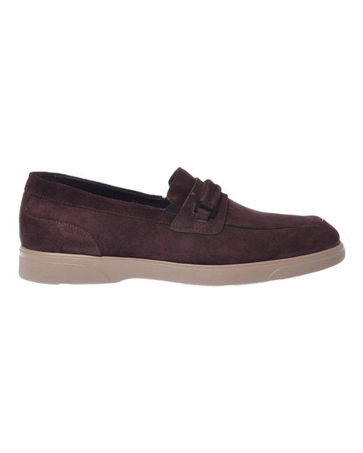 Baldinini Purple Loafers for men