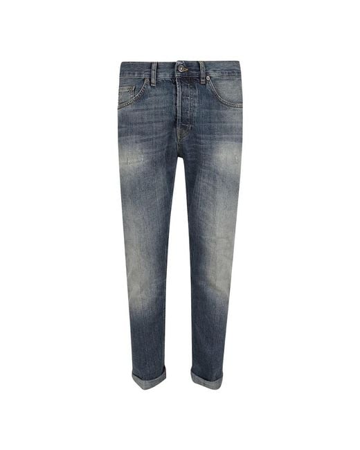 Dondup Blue Slim Fit Jeans for men