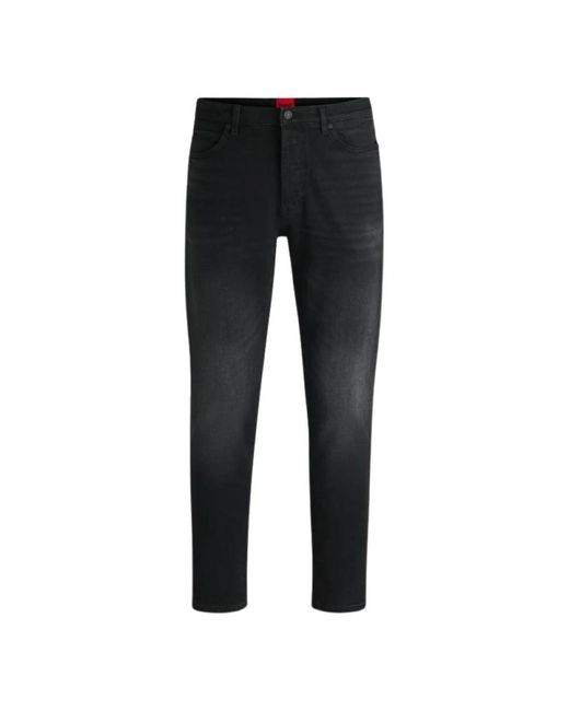 HUGO 634 Jeans in het Black voor heren