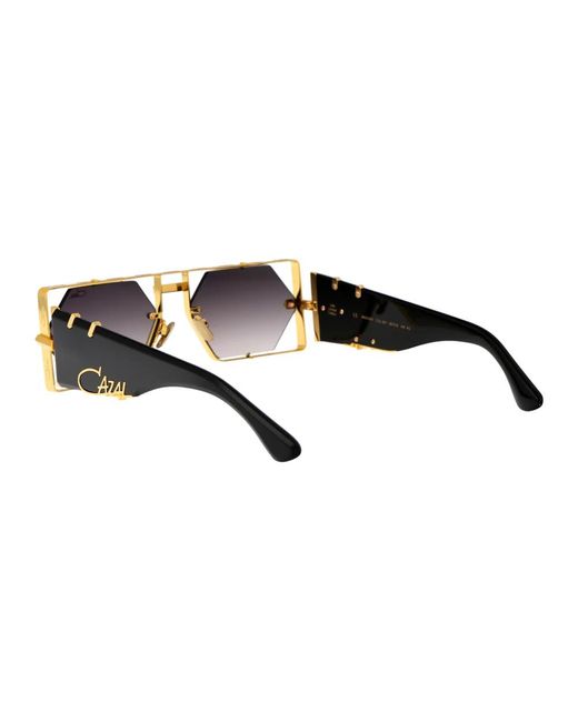 Cazal Black Stylische sonnenbrille modell 004