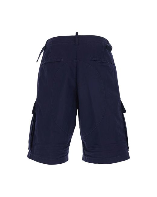 DSquared² Blue Casual Shorts for men