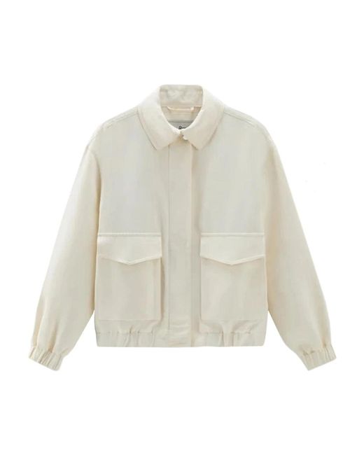 Giacca di Woolrich in White