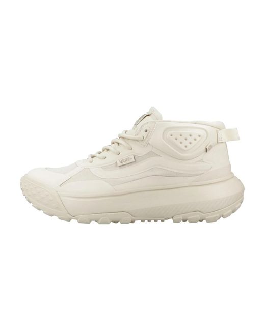 Vans White Crosspath mid sneakers