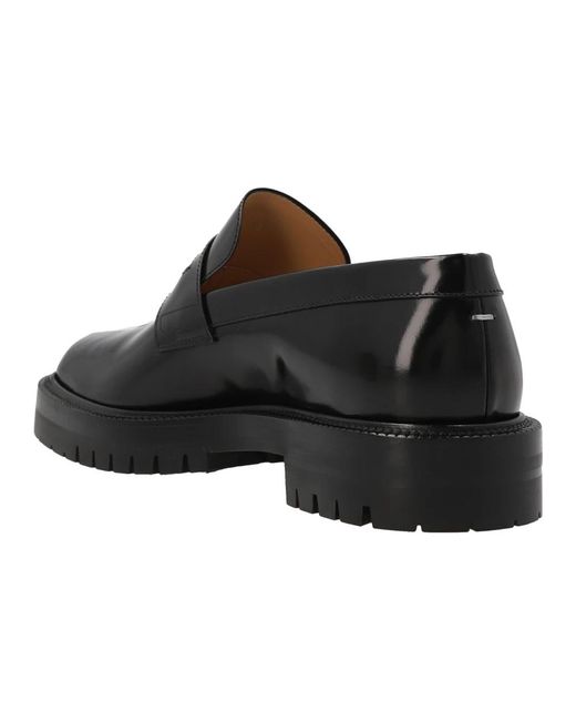 Maison Margiela Black Loafers for men