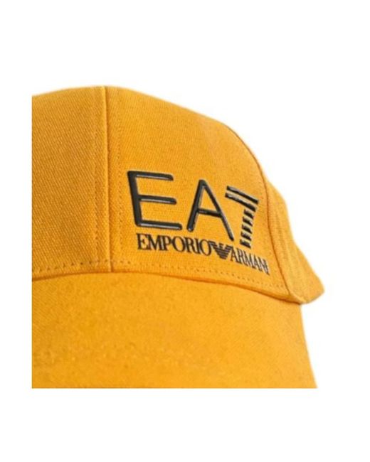 Caps EA7 de hombre de color Yellow