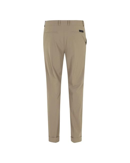 Rrd Gray Slim-Fit Trousers for men