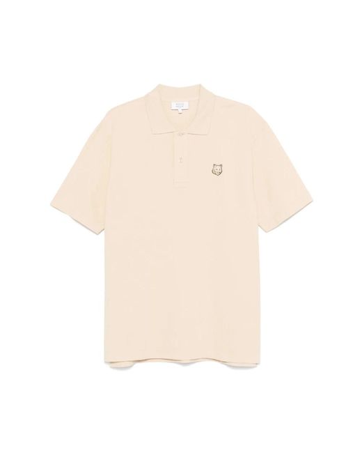 Maglioni Cotone-Uomo di Maison Kitsuné in Natural da Uomo