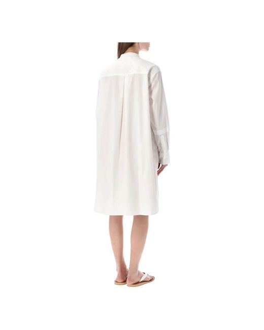 Studio Nicholson White Shirt Dresses